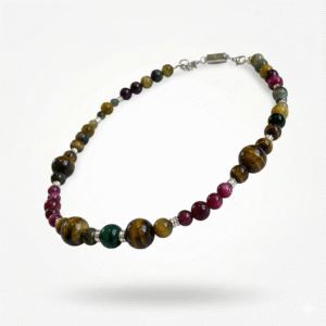 Grand Collier Femme "SARIA" – Confiance & Protection Solaire