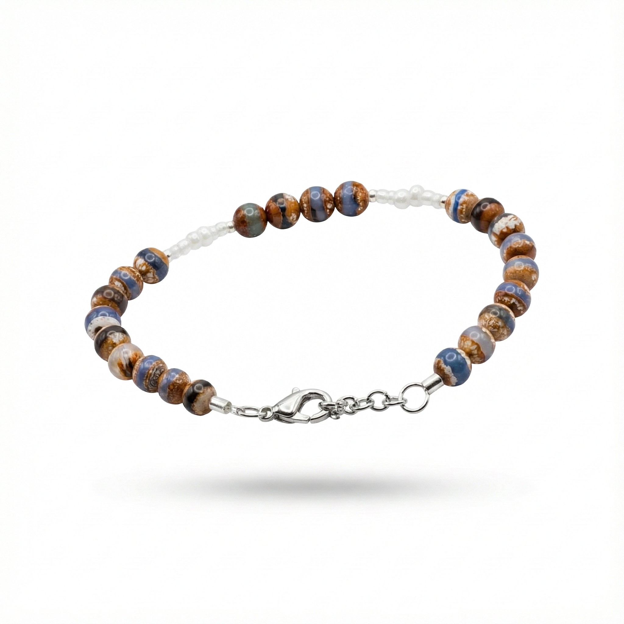 Bracelet Femme "AÏNA" – Tradition Bohème & Protection