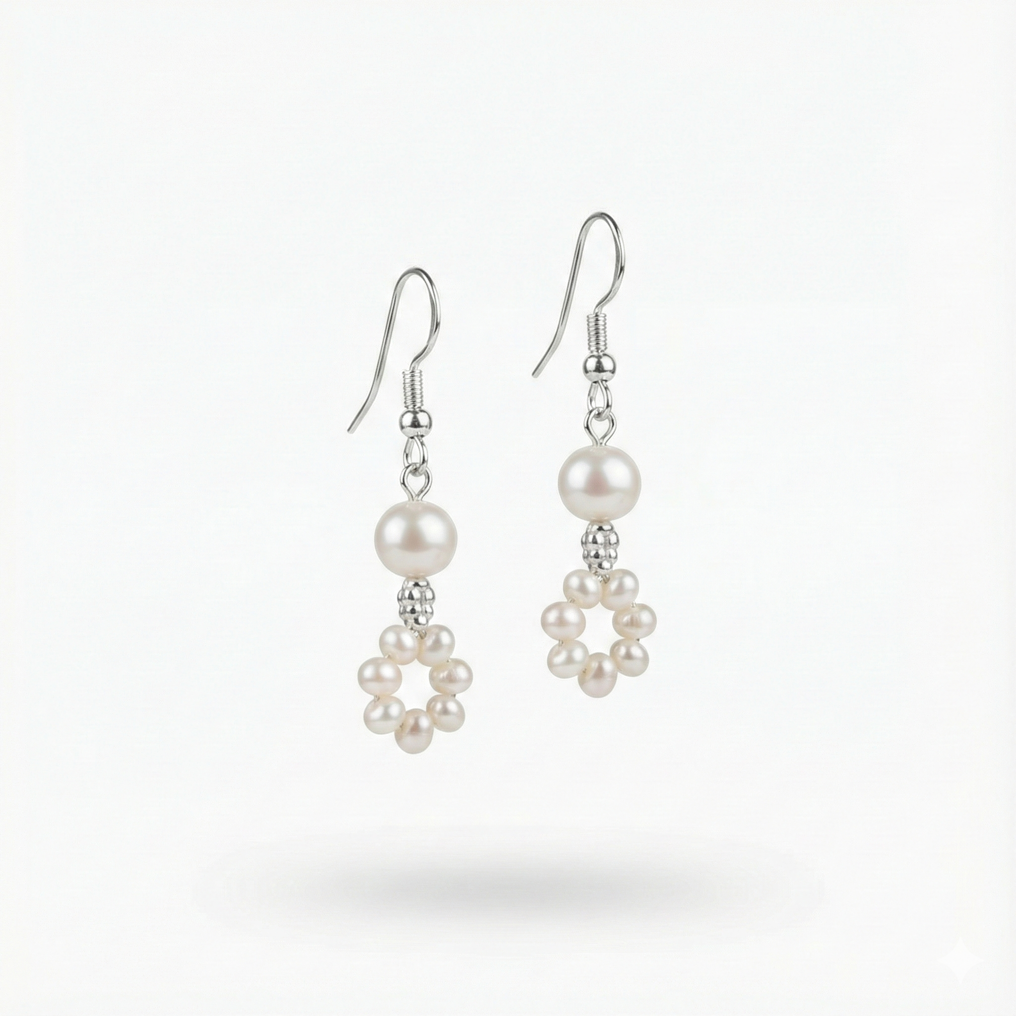 Boucles d'Oreilles "LIKA" – Aériennes & Perles AAA