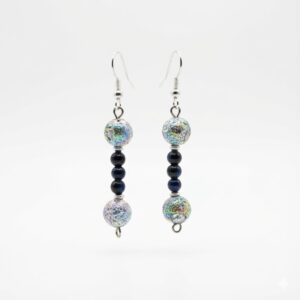 Boucles d'Oreilles "VOLKA" – Mystère Minéral & Intuition